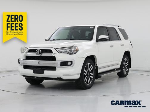White 2019 Toyota 4Runner Limited
