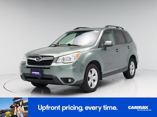 Green 2014 Subaru Forester 2.5I Premium
