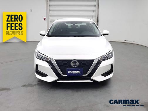 White 2023 Nissan Sentra SV