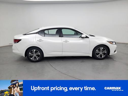 White 2023 Nissan Sentra SV