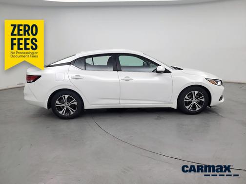 White 2023 Nissan Sentra SV