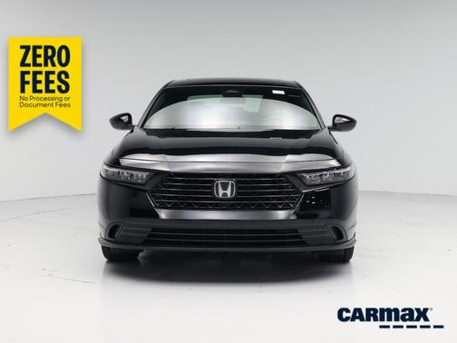 Black 2024 Honda Accord Hybrid Sport