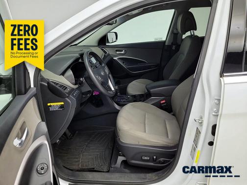 White 2015 Hyundai Santa Fe Sport