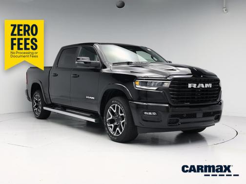 Black 2025 RAM 1500 Laramie