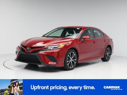 Red 2020 Toyota Camry SE