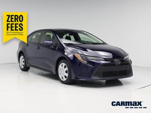 Blue 2020 Toyota Corolla LE
