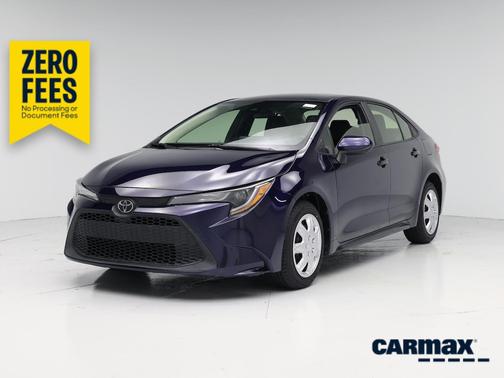 Blue 2020 Toyota Corolla LE