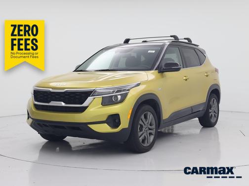 Yellow 2022 Kia Seltos S
