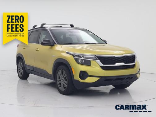 Yellow 2022 Kia Seltos S