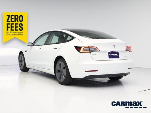 White 2022 Tesla Model 3 Long Range