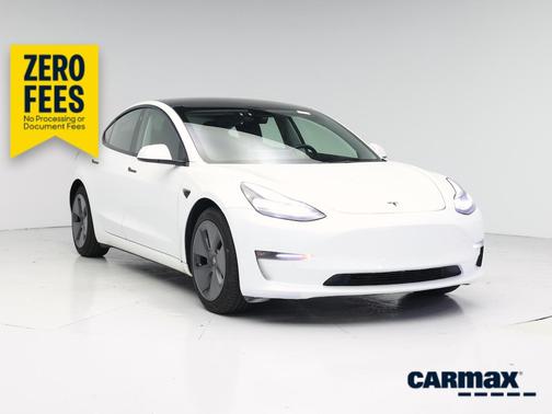 White 2022 Tesla Model 3 Long Range
