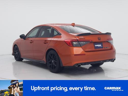 Orange 2023 Honda Civic SI