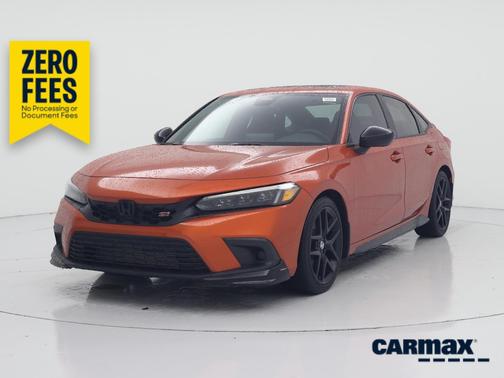 Orange 2023 Honda Civic SI
