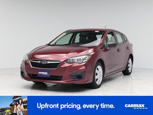 Red 2018 Subaru Impreza