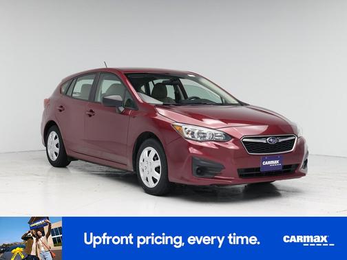 Red 2018 Subaru Impreza