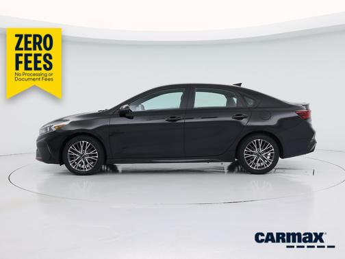 Black 2023 Kia Forte GT-Line