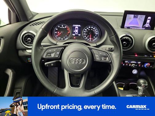 Black 2019 Audi A3 Premium