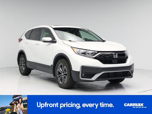 White 2021 Honda CR-V EX-L