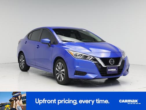 Blue 2022 Nissan Versa SV