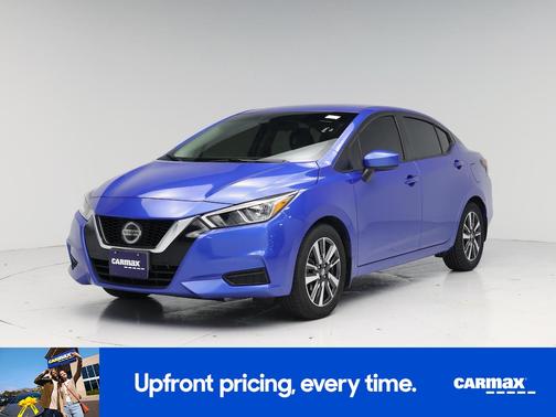Blue 2022 Nissan Versa SV