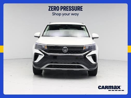 White 2023 Volkswagen Taos SE