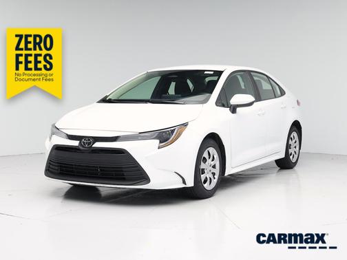 White 2024 Toyota Corolla LE