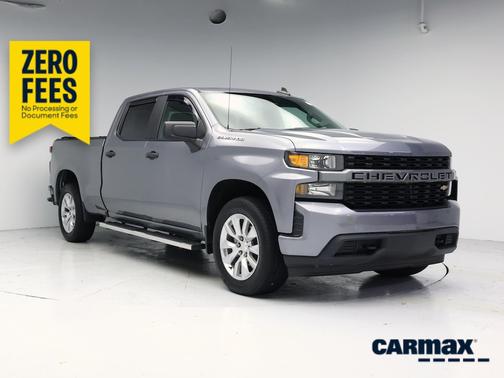 Gray 2020 Chevrolet Silverado 1500 Custom
