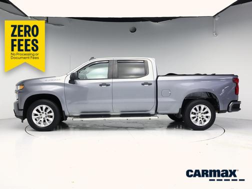 Gray 2020 Chevrolet Silverado 1500 Custom