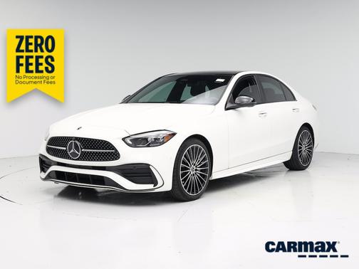 White 2024 Mercedes-Benz C-Class