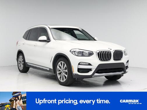 White 2019 BMW X3 XDrive30i