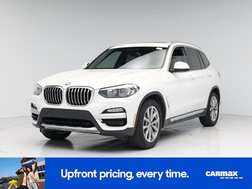 White 2019 BMW X3 XDrive30i