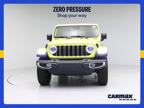 Yellow 2024 Jeep Wrangler Sahara