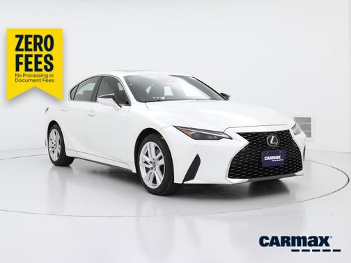 White 2021 Lexus IS 300