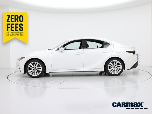 White 2021 Lexus IS 300
