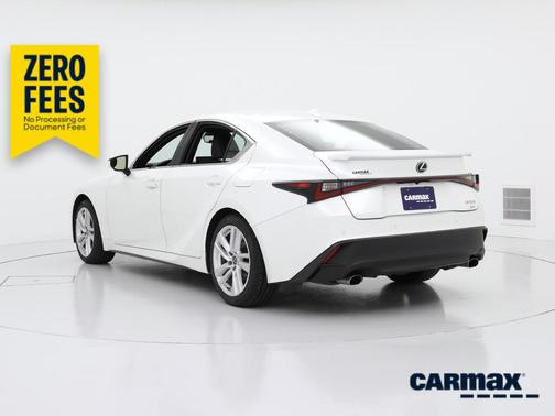 White 2021 Lexus IS 300