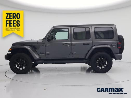 Gray 2021 Jeep Wrangler Unlimited Sahara High Altitude