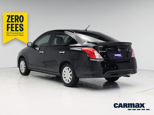 Black 2019 Nissan Versa SV