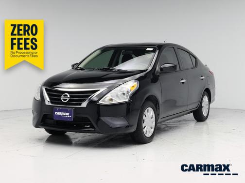 Black 2019 Nissan Versa SV