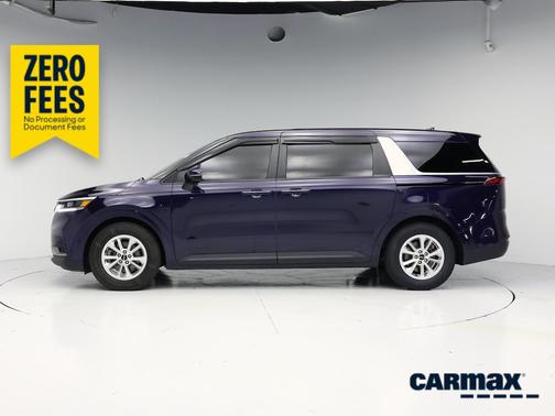 Blue 2023 Kia Carnival LX Seat Package