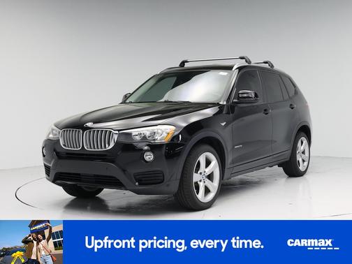 Black 2017 BMW X3 SDrive28i