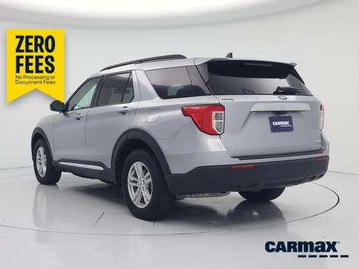 Silver 2022 Ford Explorer XLT