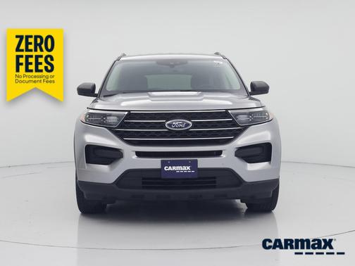 Silver 2022 Ford Explorer XLT