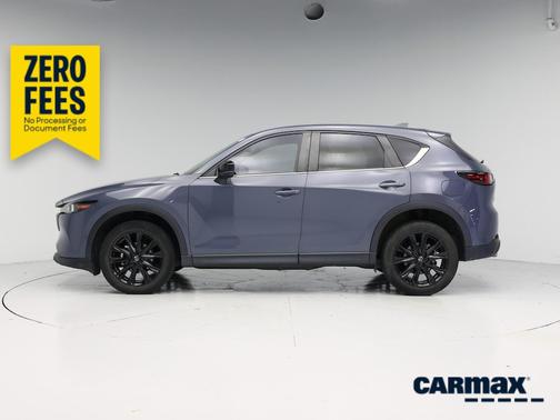 Blue 2023 Mazda CX-5 Carbon Edition