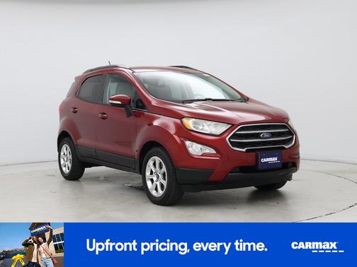 Burgundy 2018 Ford EcoSport SE