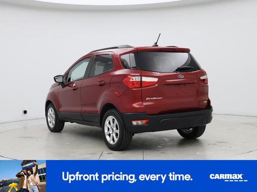 Burgundy 2018 Ford EcoSport SE