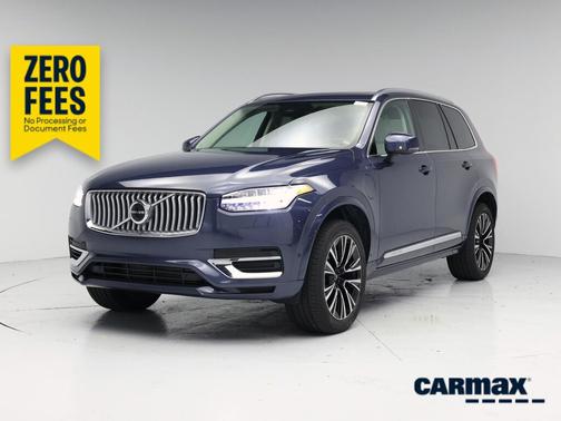 Blue 2023 Volvo XC90 Recharge Plug-In Hybrid T8 Plus Bright Theme