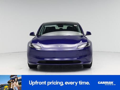 Blue 2025 Tesla Model 3 Long Range