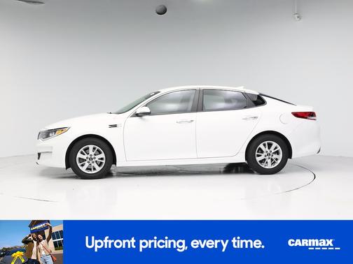 White 2016 Kia Optima LX