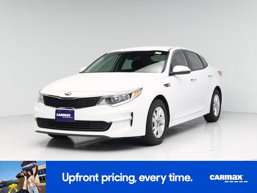 White 2016 Kia Optima LX