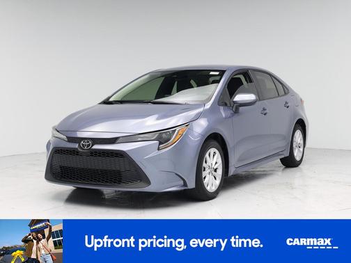 Blue 2021 Toyota Corolla LE